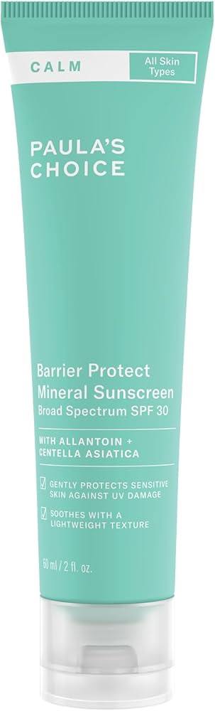 Paula's Choice Calm Barrier Protect Mineral Sunscreen Broad Spectrum SPF30